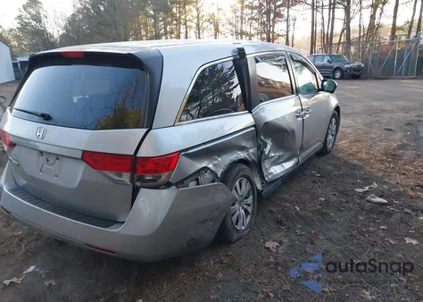 2015 Honda Odyssey Ex из США, поврежденный, VIN 5FNRL5H47FB040234